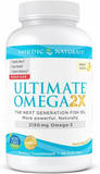 Омега 2X, Ultimate Omega 2X, Nordic Naturals, 2150 мг, 90 капсул, фото