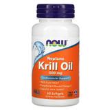 Масло кріля, Krill Oil, Now Foods, 500 мг, 60 капсул, фото