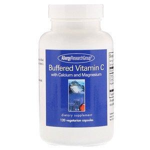 Буферизованный витамин С (Buffered Vitamin C), Allergy Research Group, 120 капсул - фото
