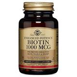 Біотин, Biotin, Solgar, 1000 мкг, 100 капсул, фото