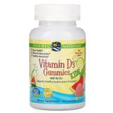 Витамин D3 для детей, Vitamin D3, Nordic Naturals, 400 МЕ, 60 желе, фото