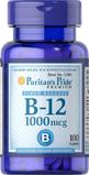 Витамин В-12, Vitamin B-12, Puritan's Pride, 1000 мкг, 100 капсул, фото