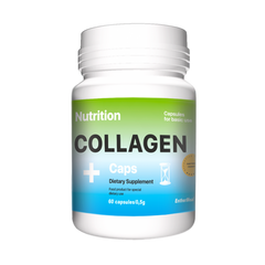 Коллаген, Collagen+, EntherMeal, 60 капсул - фото