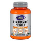 Глютамин в порошке, L-Glutamine Powder, Now Foods, 170 г, фото