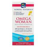 Омега-3 + вечерняя примула для женщин (лимон), Omega With Evening Primrose, Nordic Naturals, 830 мг, 120 капсул, фото