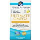 Омега-3 (лимонный вкус), Ultimate Omega, Nordic Naturals, 60 капсул, фото