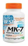 Витамин К2, МК-7 Vitamin K2, Doctor's Best, 100 мкг, 60 капсул, фото