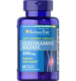 Глюкозамин сульфат, Glucosamine Sulfate, Puritan's Pride, 1000 мг, 60 капсул, фото
