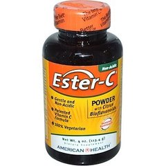 Естер С з біофлавоноїдами, Ester-C, American Health, порошок, 113.4 грам - фото