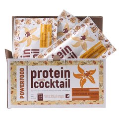 Протеїновий коктейль, POWERFOOD, ваніль, 10х25 г - фото