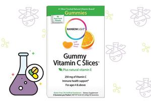 Вітамін С Rainbow Light Gummy Vitamin C Slices