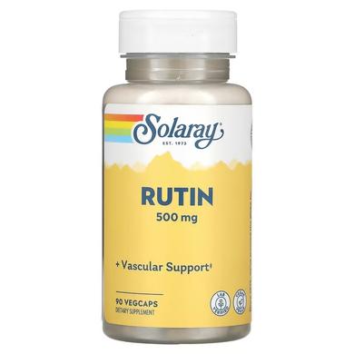 Рутин, Rutin, Solaray, 500 мг, 90 капсул - фото