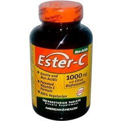 Естер С, Ester-C, American Health, 1000 мг, 120 таблеток - фото