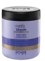 Кондиціонер проти жовтизни волосся «Блонд», Seliar blonde, Echosline, 1000 мл - фото