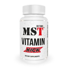 Витамины и минералы Vitamin Kick, MST Nutrition, 60 таблеток - фото