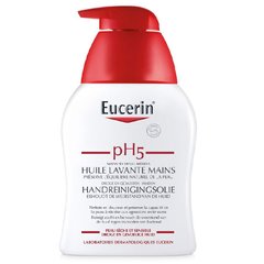 Засіб для миття рук pH5, для сухої та чутливої шкіри, Eucerin, 250 мл - фото