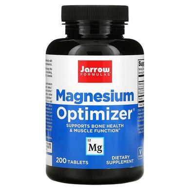 Оптимізатор магнію, Magnesium Optimizer, Jarrow Formulas, 200 таблеток - фото