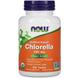 Хлорелла (Chlorella), Now Foods, органик, 500 мг, 200 таблеток, фото – 1