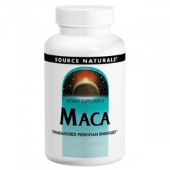 Перуанська маку, 250 мг, Source Naturals, 30 таблеток - фото