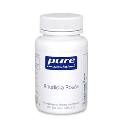 Родіола рожева, Rhodiola Rosea, Pure Encapsulations, 90 капсул - фото