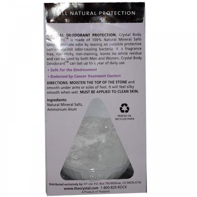 Натуральний дезодорант Кристал (камінь), 140 г - фото