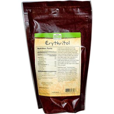 Эритритол (цукрозамінник), Erythritol, Now Foods, 454 г - фото