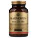 Магній, вітамін В6, Magnesium Vitamin B6, Solgar, 250 таблеток, фото – 1