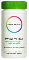 Вітаміни для підвищення енергії для жінок, Multivitamin, Rainbow Light, 30 таблеток - фото