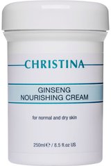 Крем з женьшенем для нормальної і сухої шкіри, Nourishing Cream, Christina, 250 мл - фото