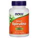 Спіруліна натуральна, Spirulina, Now Foods, 500 мг, 120 капсул, фото – 1