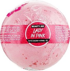 Бомбочка для ванны "Lady In Pink", Natural Bath Bomb, Beauty Jar, 200 г - фото