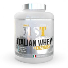 Протеїн, Itallian Whey, MST Nutrition, смак ваніль, 2240 г - фото