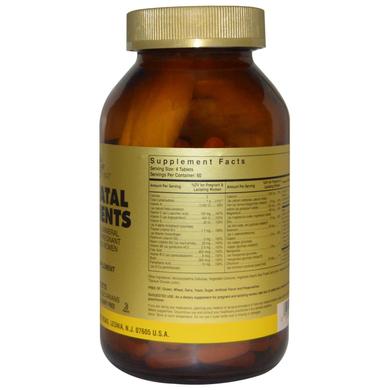Витамины для беременных, Prenatal Nutrients, Solgar, 240 таблеток - фото