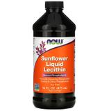 Лецитин подсолнечный жидкий, Lecithin, Now Foods, 473 мл, фото