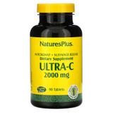 Вітамін С, Ultra-C, Nature's Plus, 2000 мг, 90 таблеток, фото