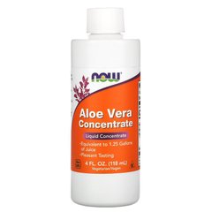 Алое Вера концентрат, Aloe Vera Concentrate, Now Foods, 118 мл - фото