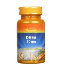 ДГЕА (Дегідроепіандростерон), DHEA, Thompson, 50 мг, 60 капсул - фото
