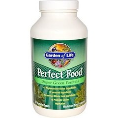 Зелена формула, Green Formula, Garden of Life, Perfect Food, 300 капсул - фото