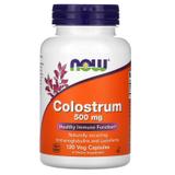 Колострума, Colostrum, Now Foods, 500 мг, 120 капсул, фото