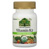 Вітамін К2 (Vitamin K2), Nature's Plus, Source of Life Garden, 60 капсул, фото
