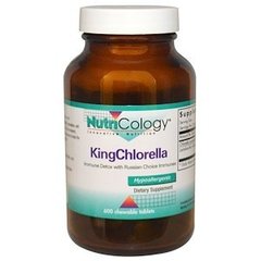 Хлорела (King Chlorella), Nutricology, 600 таблеток - фото