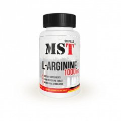 Л-Аргинин, L-Arginine, MST Nutrition, 90 таблеток - фото