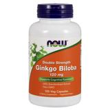 Гинкго Билоба, Ginkgo Biloba, Now Foods, 120 мг, 100 капсул, фото
