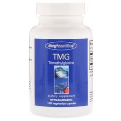 Триметилглицин, TMG Trimethylglycine, Allergy Research Group, 100 капсул - фото