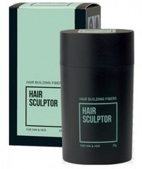 Пудра для потовщення волосся - світло-коричнева, Hair Sculptor, 25 г - фото