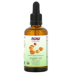 Аргановое масло, Argan Oil, Now Foods, Solutions, органик, (59 мл) - фото