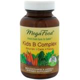 Витамин В, комплекс для детей, Kid's B Complex, MegaFood, 30 таблеток, фото