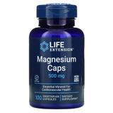 Магній, Magnesium, Life Extension, 500 мг, 100 капсул, фото