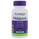 Мелатонин, Melatonin, Natrol, быстрорастворимый, вкус клубники, 5 мг, 90 таблеток, фото – 1