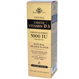 Вітамін D3, Liquid Vitamin D3, Solgar, 5000 МО, апельсин, (59 мл), фото